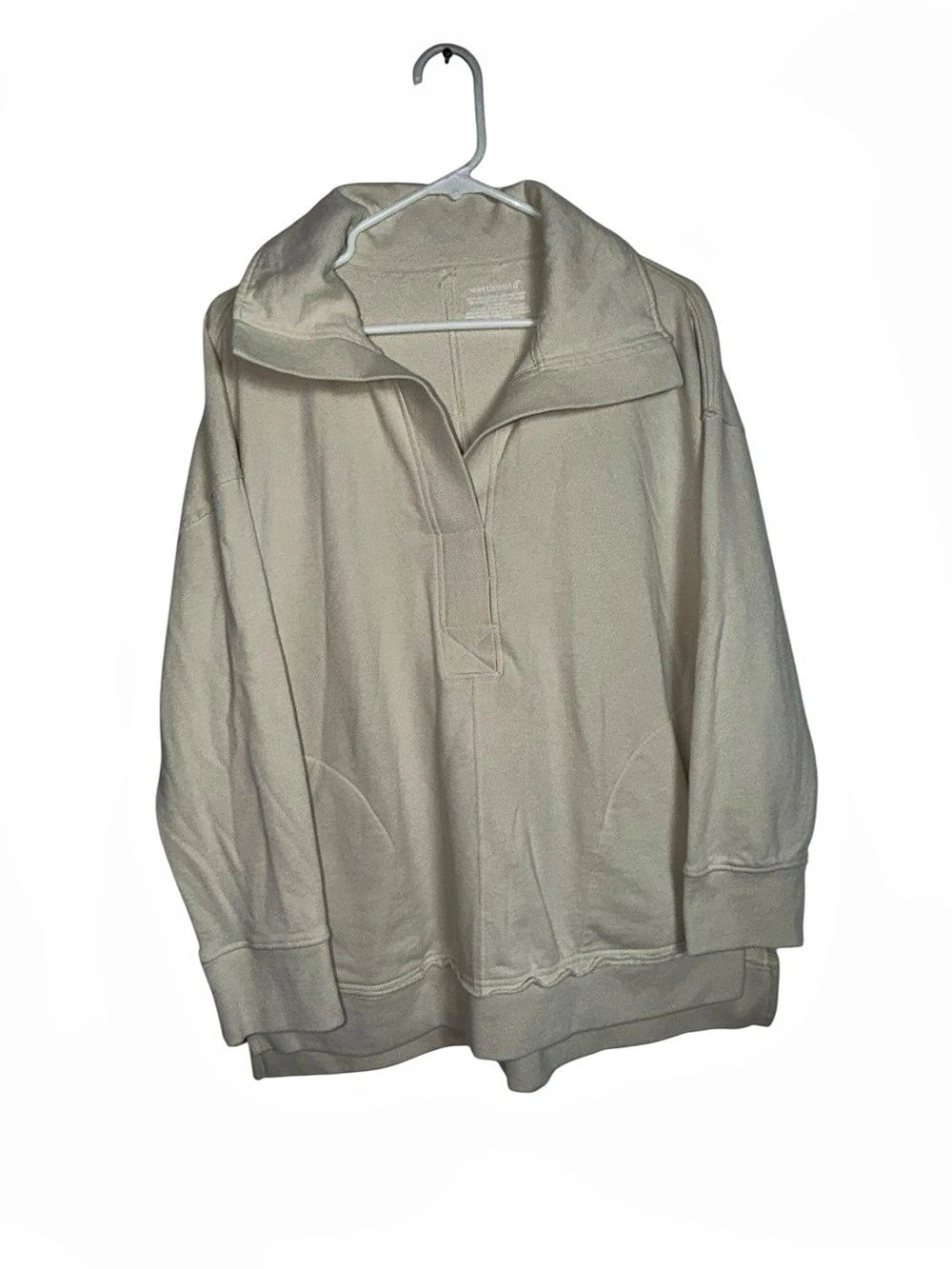 westbound Women's Quarter-Zip Pullover in Gray